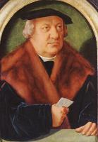 Bruyn, Barthel - Portrait of Scholar Petrus von Clapis